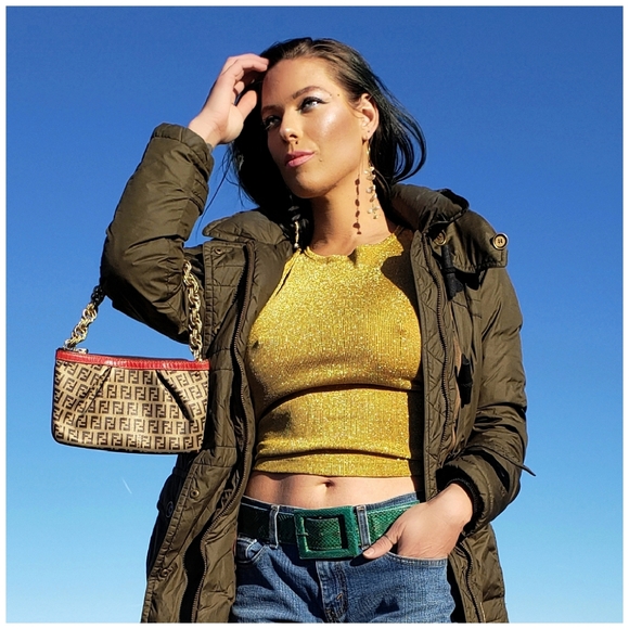 mini FENDI 👛 KAMELEON🦎KUSTOM - Picture 8 of 8